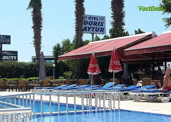Hotel Doris Aytur w słonecznej Turcji! All Inclusive! Komfortowe pokoje! Doskonała lokalizacja!
