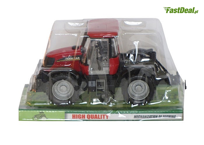 Zabawka traktor zapewni godziny świetnej zabawy w farmę