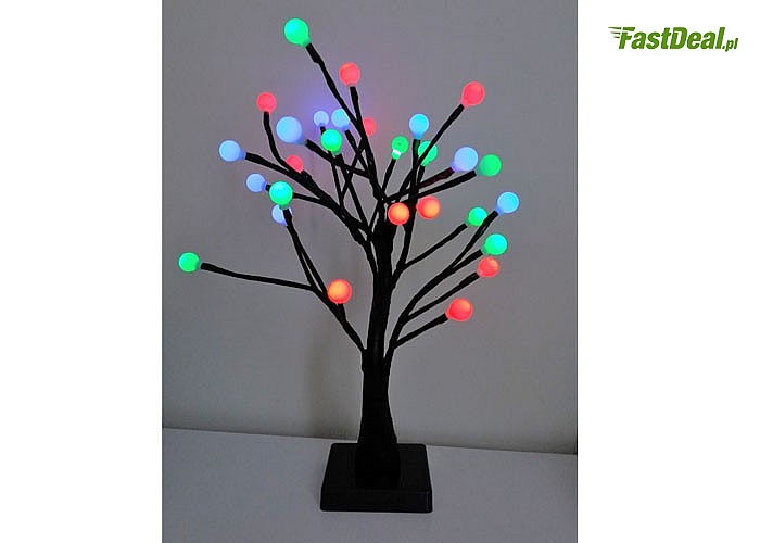Lampka w kształcie drzewka bonsai! Sprawdzi się się nie tylko jako świąteczna ozdoba! Oświetli każde nowoczesne wnętrze!