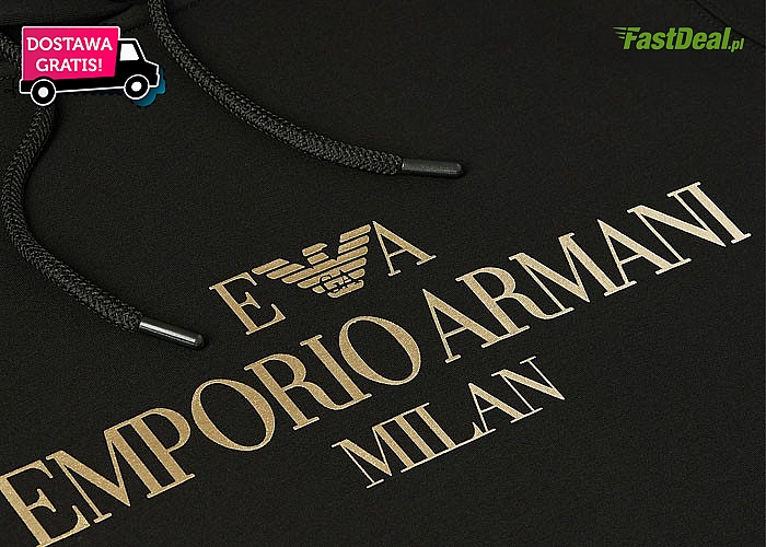 Bądź modny na co dzień! Stylowa bluza od Emporio Armani Milan!
