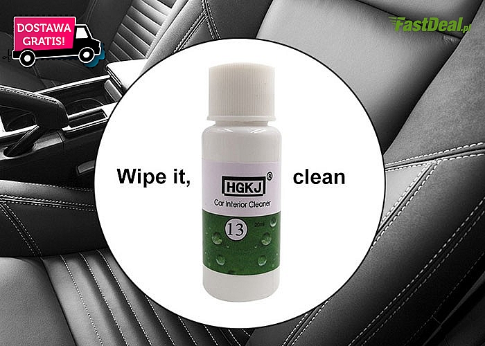 HIT! Środek do czyszczenia samochodu! Świetne efekty gwarantowane!