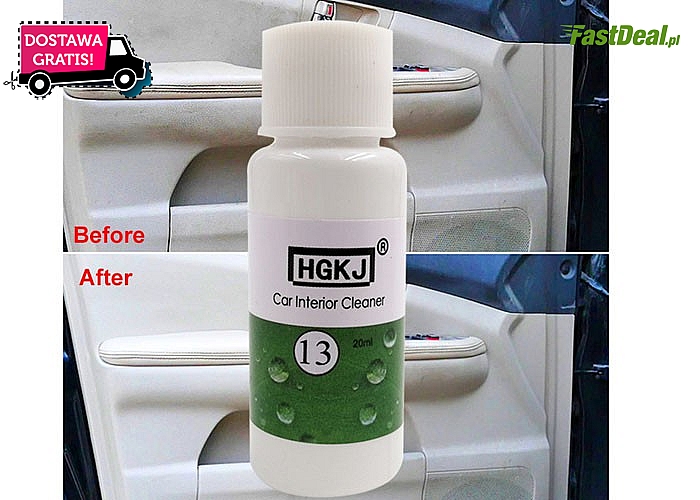 HIT! Środek do czyszczenia samochodu! Świetne efekty gwarantowane!