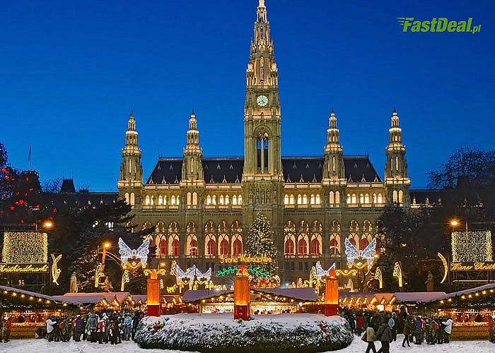 Magiczne chwile! Wybierz się na Jarmark Bożonarodzeniowy w Wiedniu. Przejazd, zwiedzanie i opieka pilota w pakiecie.