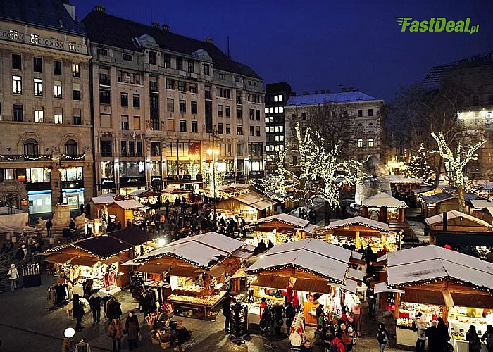 Olśniewający Budapeszt! Jarmark Bożonarodzeniowy w stolicy Węgier! Przejazd, zwiedzanie, nocleg i opieka w pakiecie.