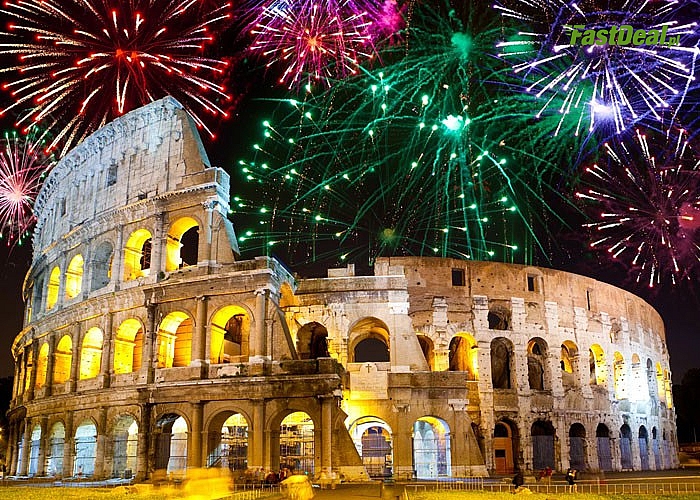 Przywitaj nowy rok w wiecznym mieście! Sylwester w Rzymie! Autokar klasy LUX! Noclegi w hotelach! Śniadanie! Pilot!