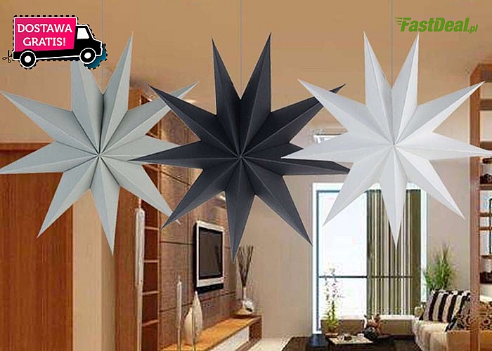 Przepiękne, papierowe gwiazdy – stylowa dekoracja nie tylko na święta!