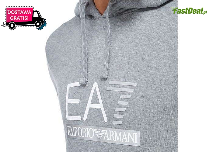 Doskonała dla każdego mężczyzny! Bluza męska z kapturem Emporio Armani! Doskonała jakość wykonania!