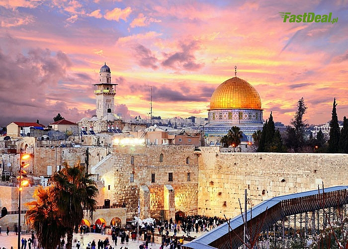 Poznaj kulturę! Wypoczynek połączony ze zwiedzaniem Izraela! 8 dniowa wycieczka objazdowa!