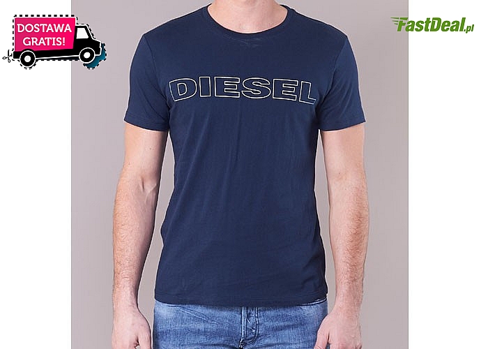 Bluzka męska oryginalnej marki Diesel! Szeroki wachlarz rozmiarów! Darmowa dostawa!