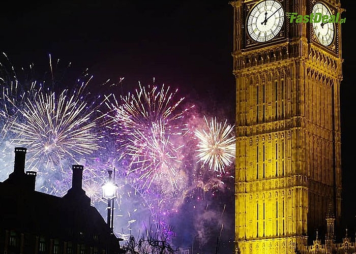 Przywitaj nowy rok w Angielskiej stolicy - Londynie! Nocleg! Wyżywienie! Autokar klasy PREMIUM! Opieka pilota!