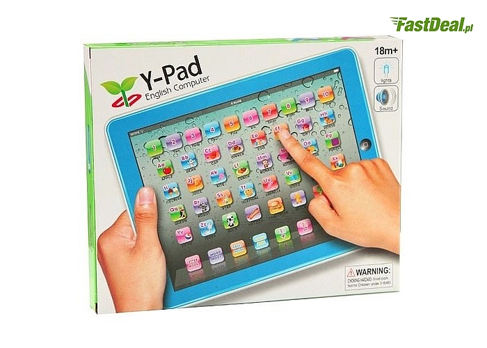 Edukacyjny Tablet Y - Pad dla Dzieci ,angażujący różne zmysły wprowadzając zabawę i naukę w tym samym czasie!