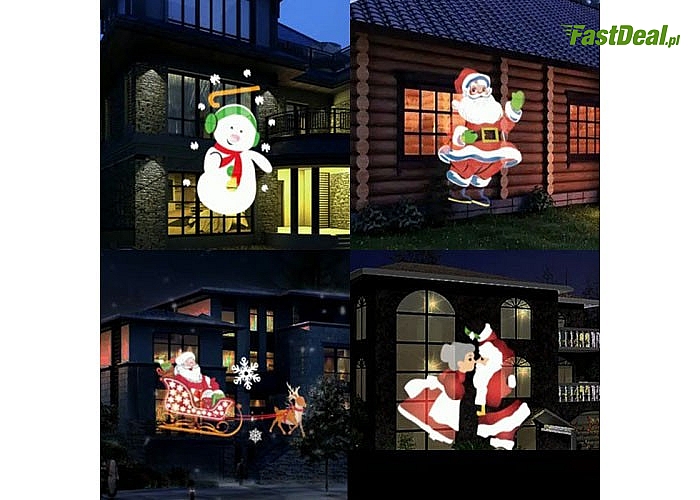 Laserowy reflektor Star Shower ozdobi elewację Twojego domu w nadchodzące Święta!
