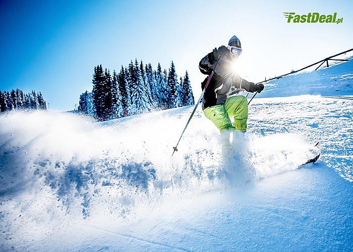 Wyszalej się na nartach! Zimowy pakiet wypoczynkowy Free Ski ośrodku RYTERSKI!