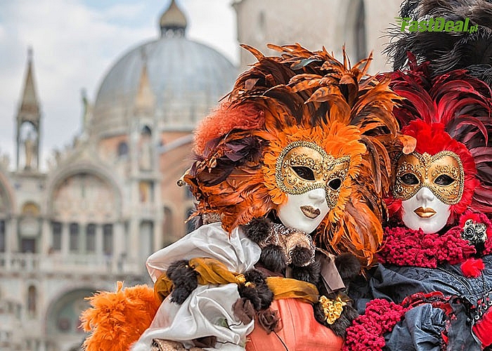 Stolica karnawału, gondolierów, złotych masek, festiwalu filmowego i niepowtarzalnego szkła murano. Karnawał w Wenecji!