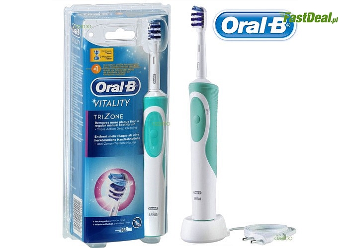 Zawsze czyste zęby! Szczoteczka elektryczna Oral-B Vitality