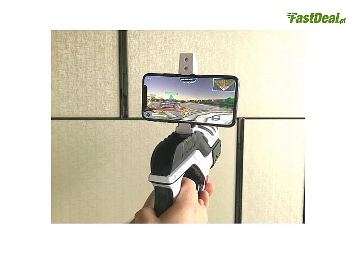 Pistolet do gier AR-VR! Wykorzystuje rozszerzoną rzeczywistość!