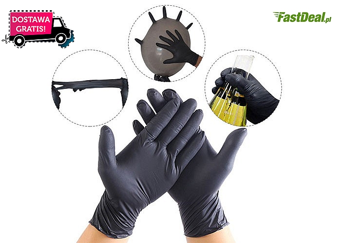 Do pracy, do domu, na zakupy! Rękawiczki lateksowe chroniące Twoje dłonie!