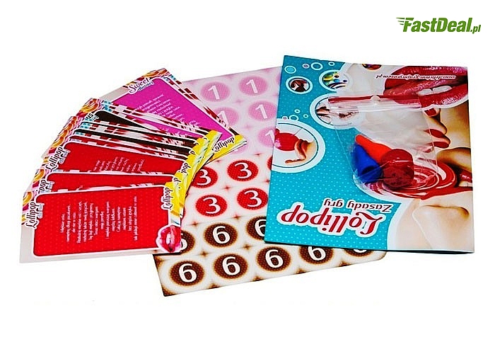 Gra planszowa Lollipop - mistrz sexu oralnego. Poznaj tajniki miłości francuskiej!