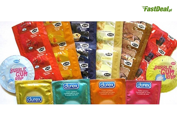 39 zł zamiast 64 zł za ZESTAW 45 PREZERWATYW DUREX, EXS, SKINS + GRATIS! PRZESYŁKA W CENIE KUPONU!