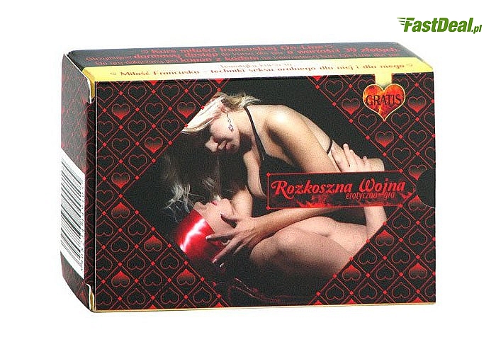 Erotyczna gra - rozkoszna wojna karciana. Przyjemne zasady, które doprowadzą was do szaleństwa!