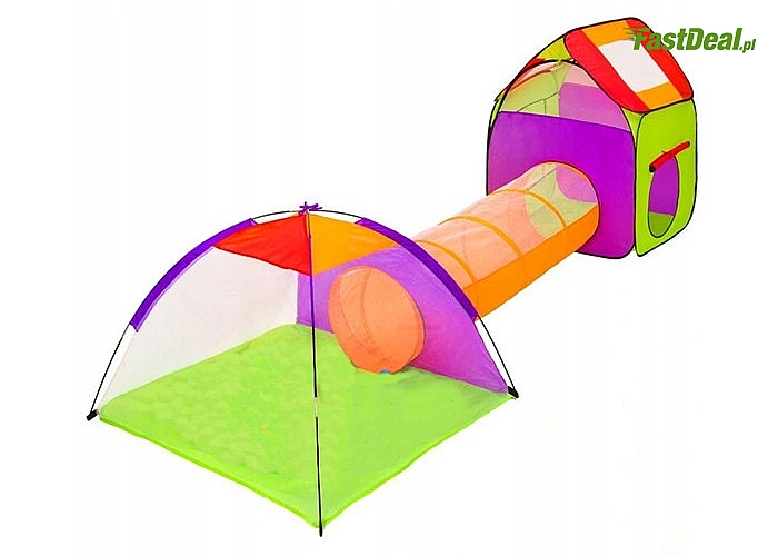 Namiot – tunel dla dzieci! Idealny pomysł na prezent! Możliwość dowolnej konfiguracji!