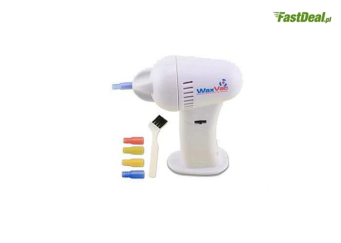 Urządzenie WaxVac to bezpieczny i skuteczny sposób oczyszczania i suszenia uszu