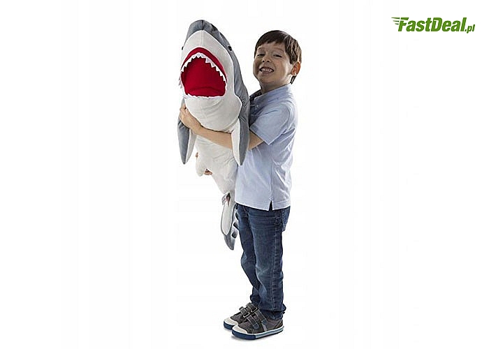 Maskotka dla dzieci – duży rekin! 90 cm! Hit sezonu!