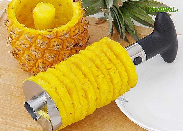 Nóż do ananasa, Drylownica i wykrawacz , wszystkie możliwości w jednym urządzeniu