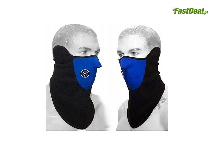 Maska termoaktywna doskonale nadaje się do ochrony twarzy podczas aktywności fizycznych na wolnym powietrzu
