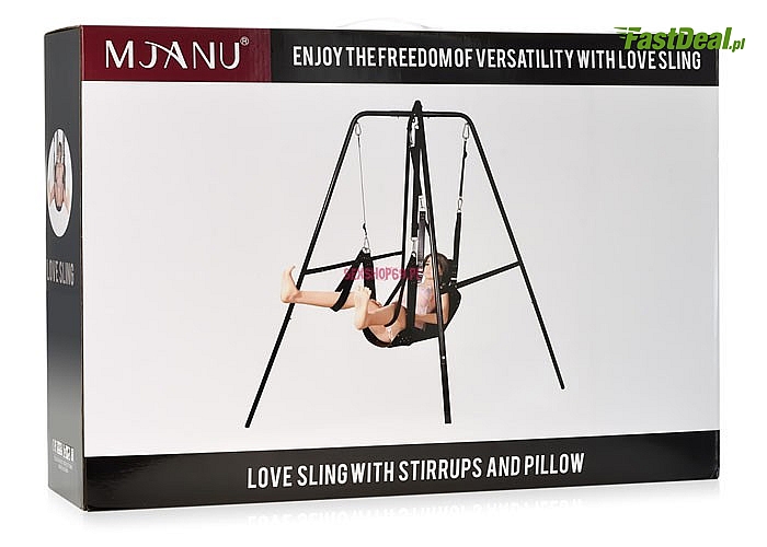 Wytrzymała i nowoczesna huśtawka miłości do gorącego seksu