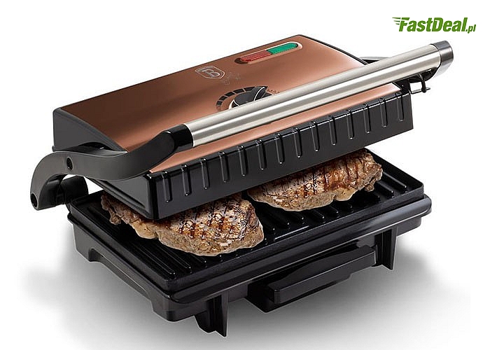 Grill elektryczny to alternatywa dla klasycznego grilla, możesz grillować mięso i warzywa w domu niezależnie od sezonu