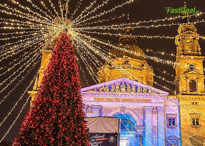 Olśniewający Budapeszt! Jarmark Bożonarodzeniowy w stolicy Węgier! Przejazd, zwiedzanie, nocleg i opieka w pakiecie