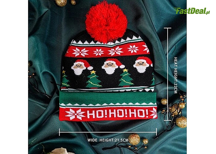 Ciepła czapka to wspaniały dodatek do zimowych i świątecznych stylizacji