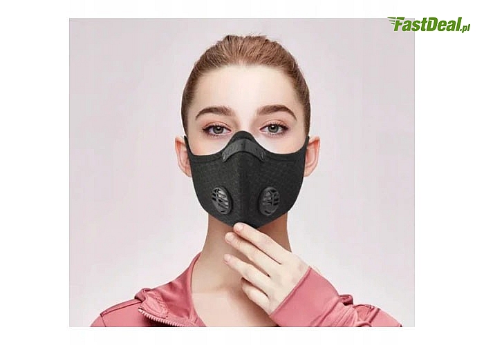 Maski z wymiennym filtrem HEPA N99, produkt doskonały dla osób aktywnych, które szczególnie chcą dbać o swoje zdrowie