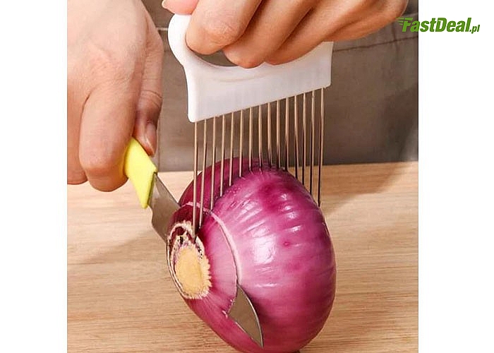 Ułatw sobie przygotowywanie posiłków! Chwytak do cebuli , który sprawdzi się przy różnych daniach!
