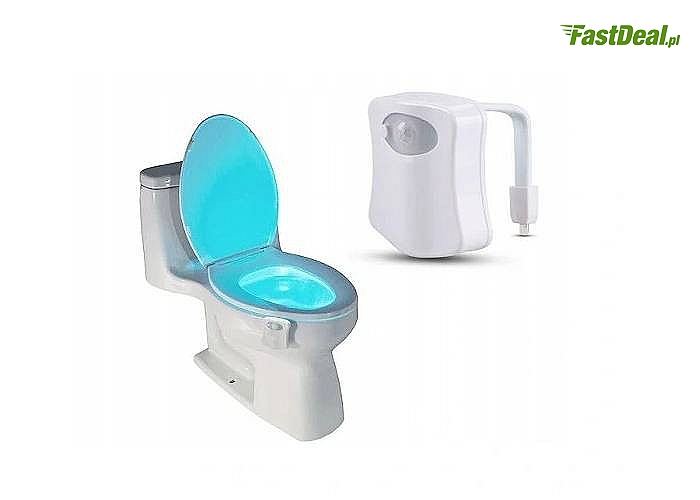 Lampka LED podświetlająca toaletę to ciekawy i jednocześnie praktyczny gadżet do Twojego domu