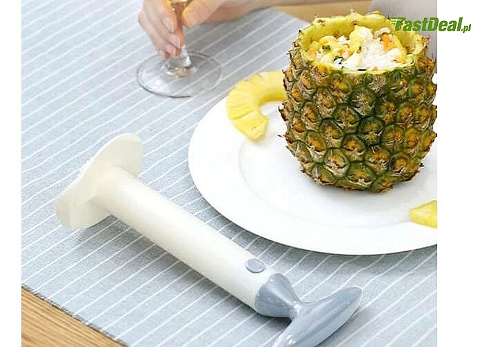Super wynalazek dla każdego amatora ananasów! Plastikowy wykrawacz!