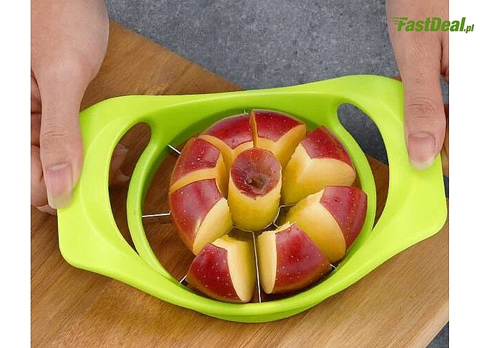 Pokrojone jabłko za jednym zamachem! Użyj naszego wykrawacza do jabłek!