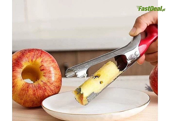 Rewolucyjny nóż do wydrążania gniazd nasiennych z jabłek!