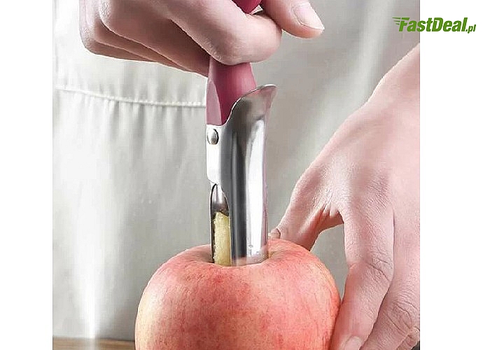 Rewolucyjny nóż do wydrążania gniazd nasiennych z jabłek!