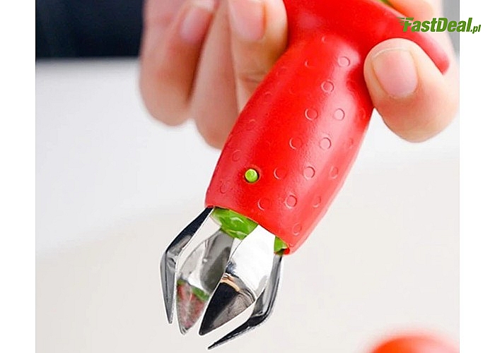 Idealny do truskawek czy pomidorów- wycinak do szypułek!
