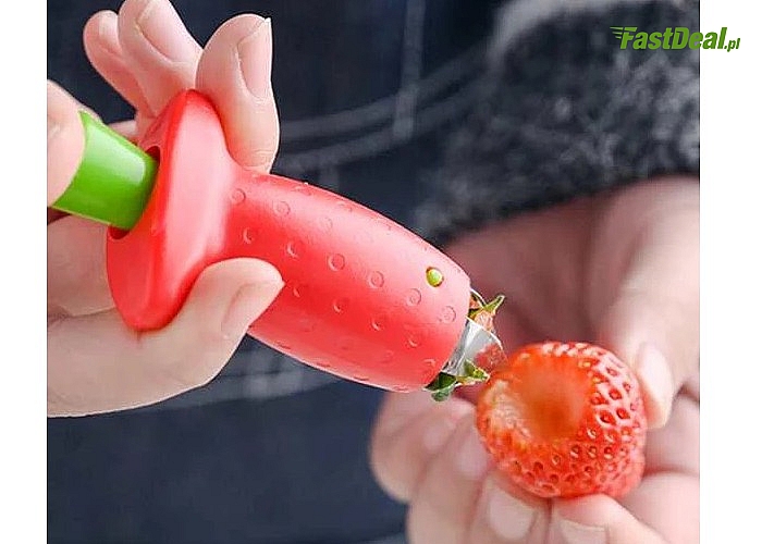 Idealny do truskawek czy pomidorów- wycinak do szypułek!