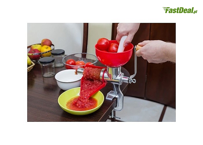 Wyciskarka do soków! Przygotuj idealne przeciery pomidorowe we własnym domu!
