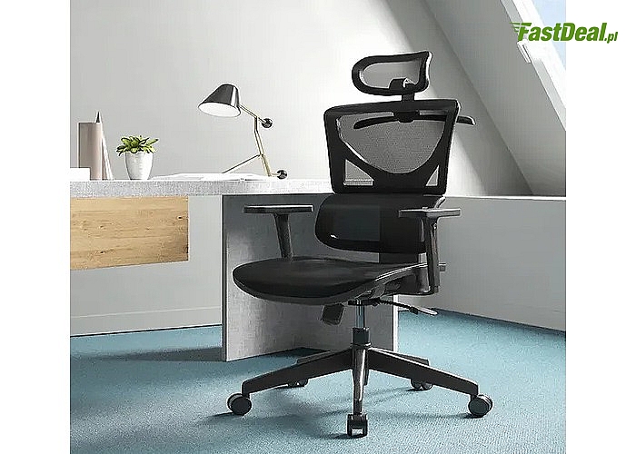 Fotel biurowy oferuje komfort, bezpieczeństwo, ergonomię oraz nowoczesny design