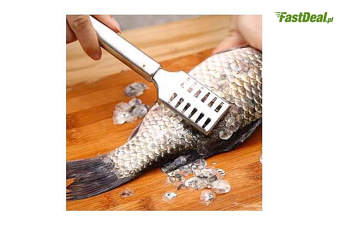 Poręczna skrobaczka do ryb błyskawicznie rozprawi się z usuwaniem łusek
