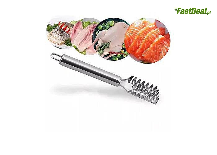 Poręczna skrobaczka do ryb błyskawicznie rozprawi się z usuwaniem łusek