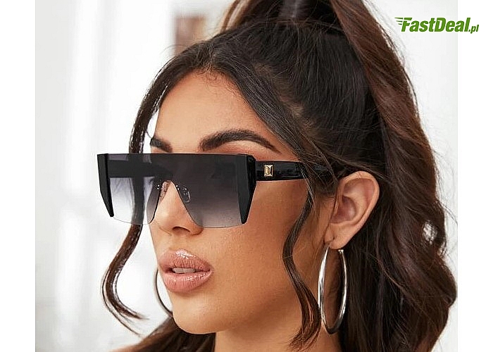 Okulary przeciwsłoneczne o nowoczesnym kształcie dodadzą charakteru letnim stylizacją
