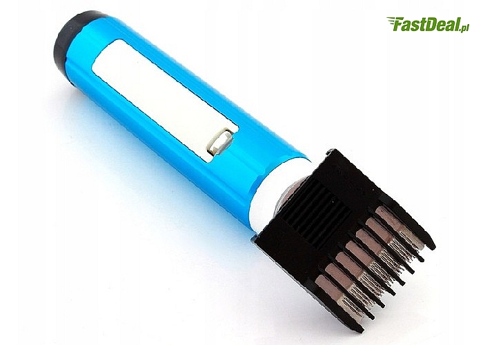 Maszynka do strzyżenia włosów i brody z funkcjonalnością trymera.
