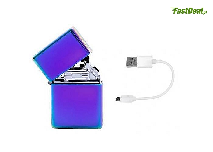 Zapalniczka plazmowa USB z dwoma łukami zarówno bardzo efektowna i efektywna