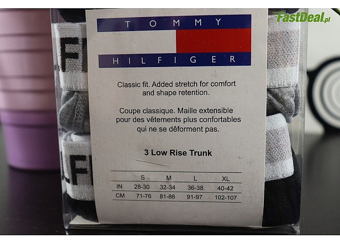 Musisz je mieć. Bawełniane bokserki męskie Tommy Hilfiger! Trzypak w różnych kolorach!